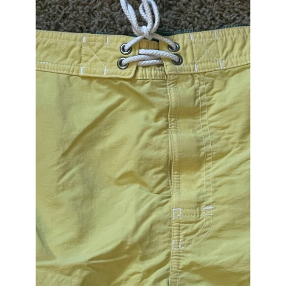 Medium Polo by Ralph Lauren elastic waist, swim trunks, yellow board short - Picture 4 of 12
